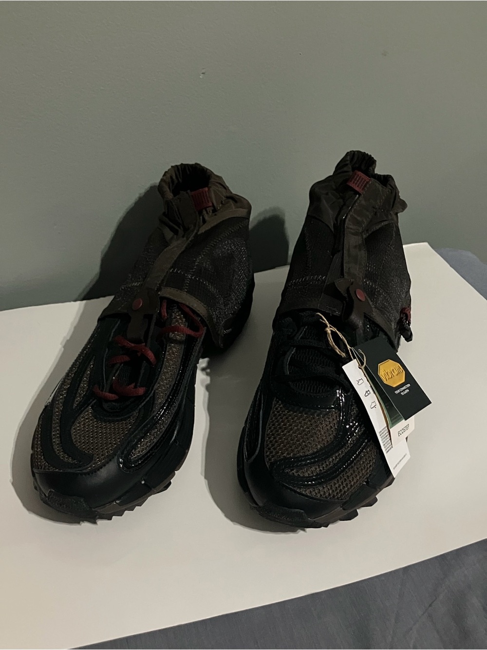 A$AP Nast x Reebok Zig Kinetica 2.5 Dark Brown Size 9